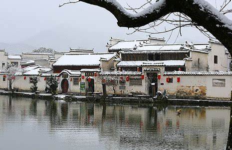 宏村雪景